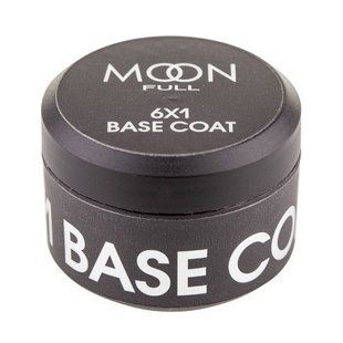 MOON FULL Base Coat 6х1, 15 мл &mdash; база для гель лаку