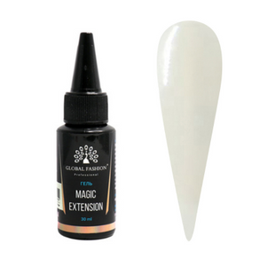 Global Fashion Magic-Extension Gel, 01, 30 мл &mdash; камуфлюючий гель для укріплення нігтів, прозорий