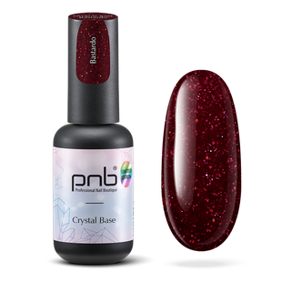 PNB Crystal Base, Bastardo, 8 мл &mdash; світловідбивна база для гель-лаку