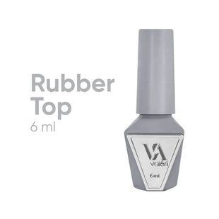 NEW Valeri Rubber Top, 6 мл &mdash; топ для гель-лаку каучуковий