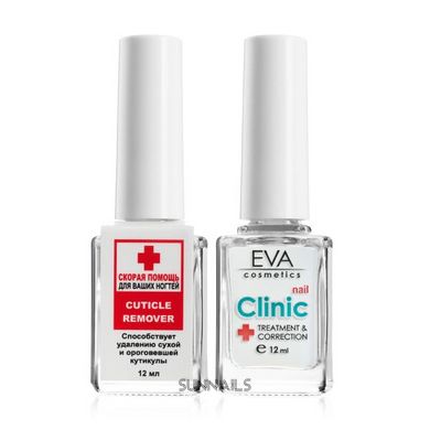 Засіб для видалення кутикули Eva Cosmetics Clinic Cuticle Remover, 12 мл