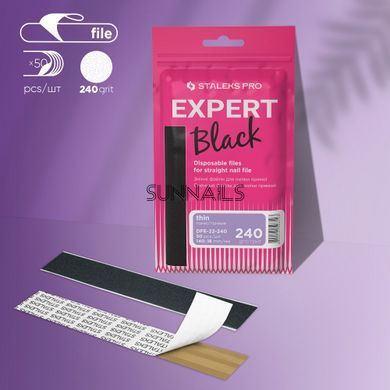 Staleks набір змінних файлів для пилки прямий 240 грит Expert 22 50 шт DFE-22-240