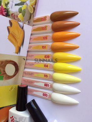 Nails Molekula Gel polish 001, 6 мл &mdash; гель-лак для нігтів, білий