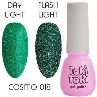 Toki-Toki Gel polish, Cosmo, 18, 5 мл &mdash; світловідбивний гель-лак для нігтів