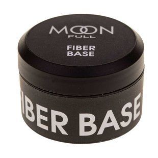 MOON FULL Fiber Base, 15 мл &mdash; база для гель лаку з волокном