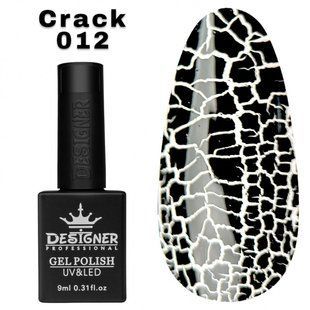 Designer Professional Crack effect gel polish, 012, 9 мл &mdash; гель-лак для нігтів з ефектом кракелюр