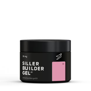 Siller Builder Gel, 01, 30 мл &mdash; гель для нарощення нігтів