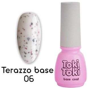 Toki-Toki Terazzo Base, TR06, 5 мл &mdash; база для гель-лаку