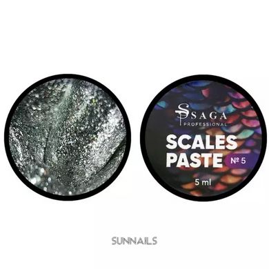 SAGA Scales paste, 05, 5 мл — рельєфна гель-паста для дизайну нігтів