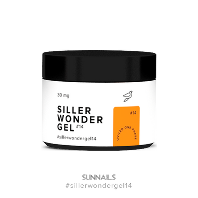 Siller Wonder Gel, 14, 30 мл — гель для нарощення нігтів