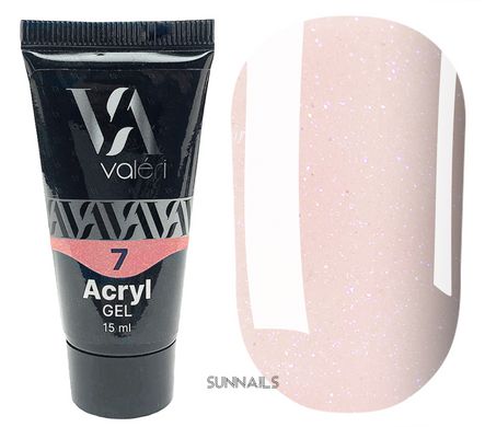 Valeri Acryl Gel 07, 15 мл — акригель в тюбику