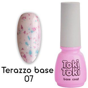 Toki-Toki Terazzo Base, TR07, 5 мл &mdash; база для гель-лаку