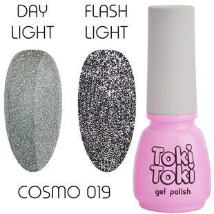 Toki-Toki Gel polish, Cosmo, 19, 5 мл &mdash; світловідбивний гель-лак для нігтів