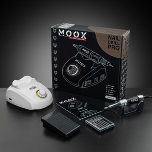 Фрезер для манікюру та педикюру MOOX X105, 45 000 об/хв, 65 W, Білий