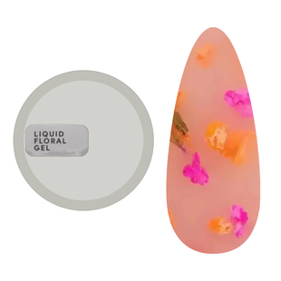 SAGA Professional Liquid Floral Gel, 06, 15 мл &mdash; рідкий гель із сухоцвітами