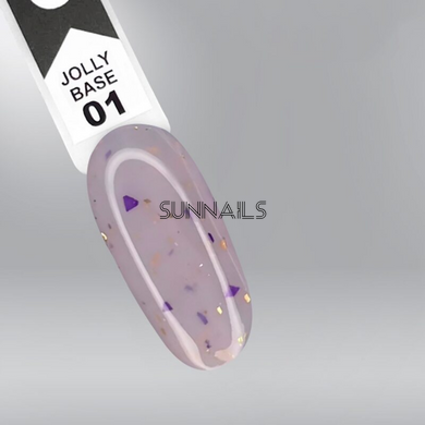 OXXI Jolly Base, 01, 10 мл &mdash; база для гель-лаку