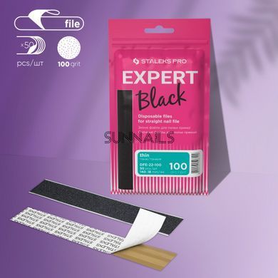 Staleks набір змінних файлів для пилки прямий 100 грит Expert 22 50 шт DFE-22-100