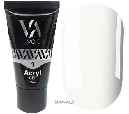 Valeri Acryl Gel 01, 30 мл — акригель в тюбику