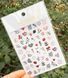 Наклейка Pop Finger Me471 Red Holographic