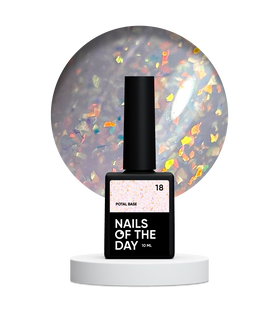 NAILSOFTHEDAY Potal base, 18, 10 мл &mdash; база для гель-лаку з поталлю