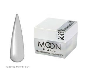 MOON FULL Pasta Super Metallic, 5 мл &mdash; металізова паста, срібло