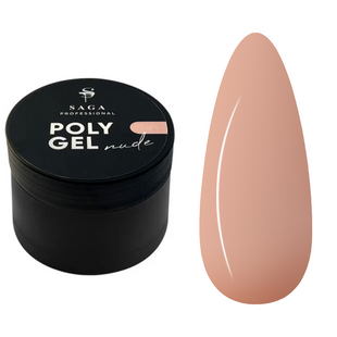 SAGA Professional PolyGel, Nude, 30 мл &mdash; полігель рідкий в баночці