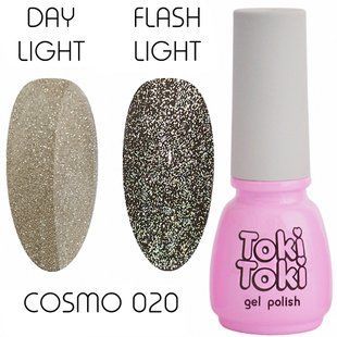 Toki-Toki Gel polish, Cosmo, 20, 5 мл &mdash; світловідбивний гель-лак для нігтів