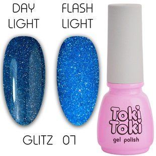 Toki-Toki Gel polish, Glitz, GZ07, 5 мл &mdash; гель-лак для нігтів
