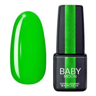 Baby Moon Gel polish Perfect Neon, 09, 6 мл &mdash; гель-лак для нігтів, салатовий неон