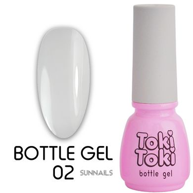 Toki-Toki Bottle gel, 02, 5 мл — гель для укріплення нігтів