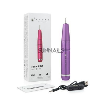 Фрезер для манікюру та педикюру BUCOS I-ZEN Pro Nail Drill, 45W, 35000 об/хв, LAVENDER