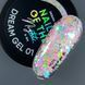 NAILSOFTHENIGHT Dream gel, 01, 5 гм &mdash; дизайн гель з шестигранниками та глітером для нігтів