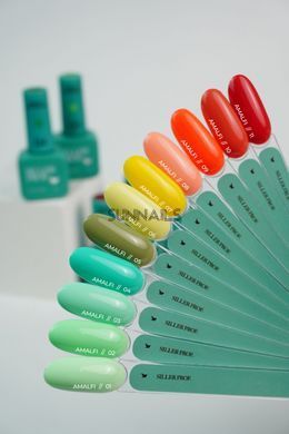Siller gel polish, Amalfi, 07, 8 мл &mdash; гель-лак для нігтів