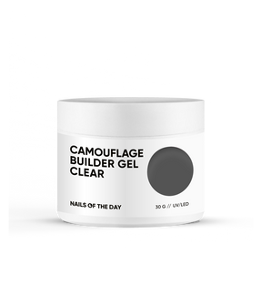 NAILSOFTHEDAY Camouflage Builder Gel, Clear, 30 г &mdash; прозорий будівельний гель для нігтів