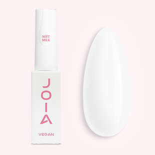 JOIA vegan BB Cream Base, Soft Milk, 8 мл — база для гель-лаку камуфлююча