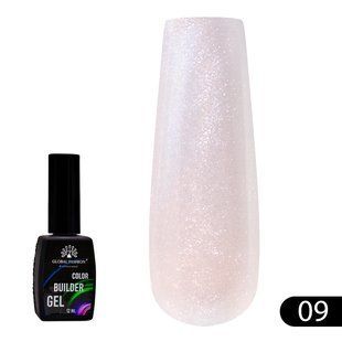 Global Fashion Color Builder Gel, 09, 12 мл &mdash; гель для нарощення нігтів