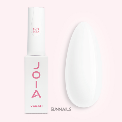 JOIA vegan BB Cream Base, Soft Milk, 8 мл — база для гель-лаку камуфлююча