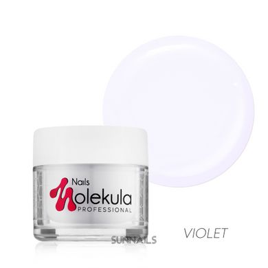 Nails Molekula Gel, 03, Violet, 15 мл — гель для нарощення нігтів, прозорий фіолетовий