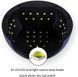 Лампа для манікюру LEDME F11, LED+UV, 120W, BLACK