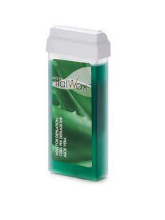 ItalWax Касетний віск для депіляції, Aloe vera (Алое вера), 100 мл