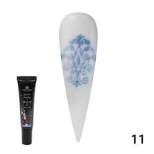 Global Fashion Shimmer Painting + Stamping Gel, 011, 8 мл &mdash; гель з шимером для малювання та стемпінгу