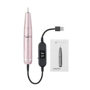 Фрезер для манікюру та педикюру BUCOS I-ZEN Pro Nail Drill, 45W, 35000 об/хв, LIGHT PINK