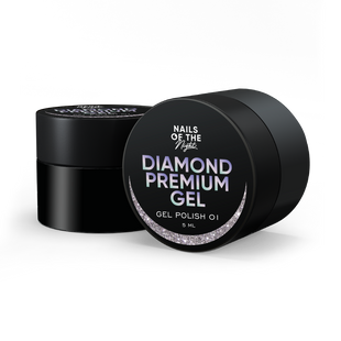 NAILSOFTHENIGHT Diamond Premium gel &mdash; gel polish, 01, 5 мл