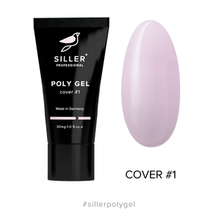 Siller Poly Gel, Cover, 01, 30 мл — полігель в тюбику