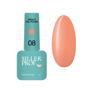 Siller gel polish, Amalfi, 08, 8 мл &mdash; гель-лак для нігтів
