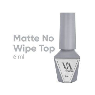 NEW Valeri Top Matte Non Wipe, 6 мл &mdash; топ для гель-лаку матовий без липкого шару
