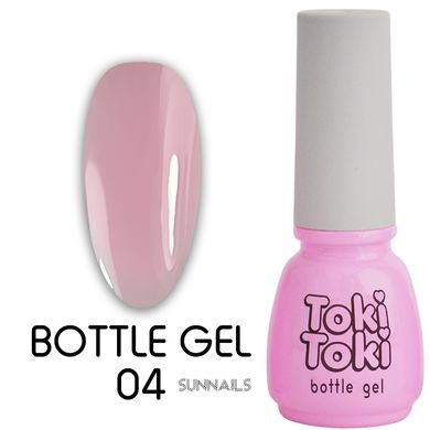 Toki-Toki Bottle gel, 04, 5 мл — гель для укріплення нігтів