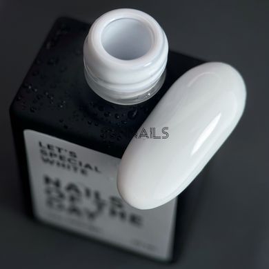 NAILSOFTHEDAY Let&rsquo;s special gel polish, White, 10 мл &mdash; особливий гель-лак для нігтів, що перекриває в один шар