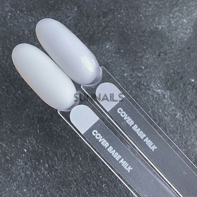 NAILSOFTHEDAY Cover base milk, 30 мл &mdash; ніжно-молочна камуфлююча база для нігтів