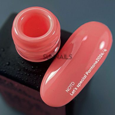 NAILSOFTHEDAY Let&rsquo;s special gel polish, Pantone2024/4, 10 мл &mdash; особливий гель-лак для нігтів, що перекриває в один шар
